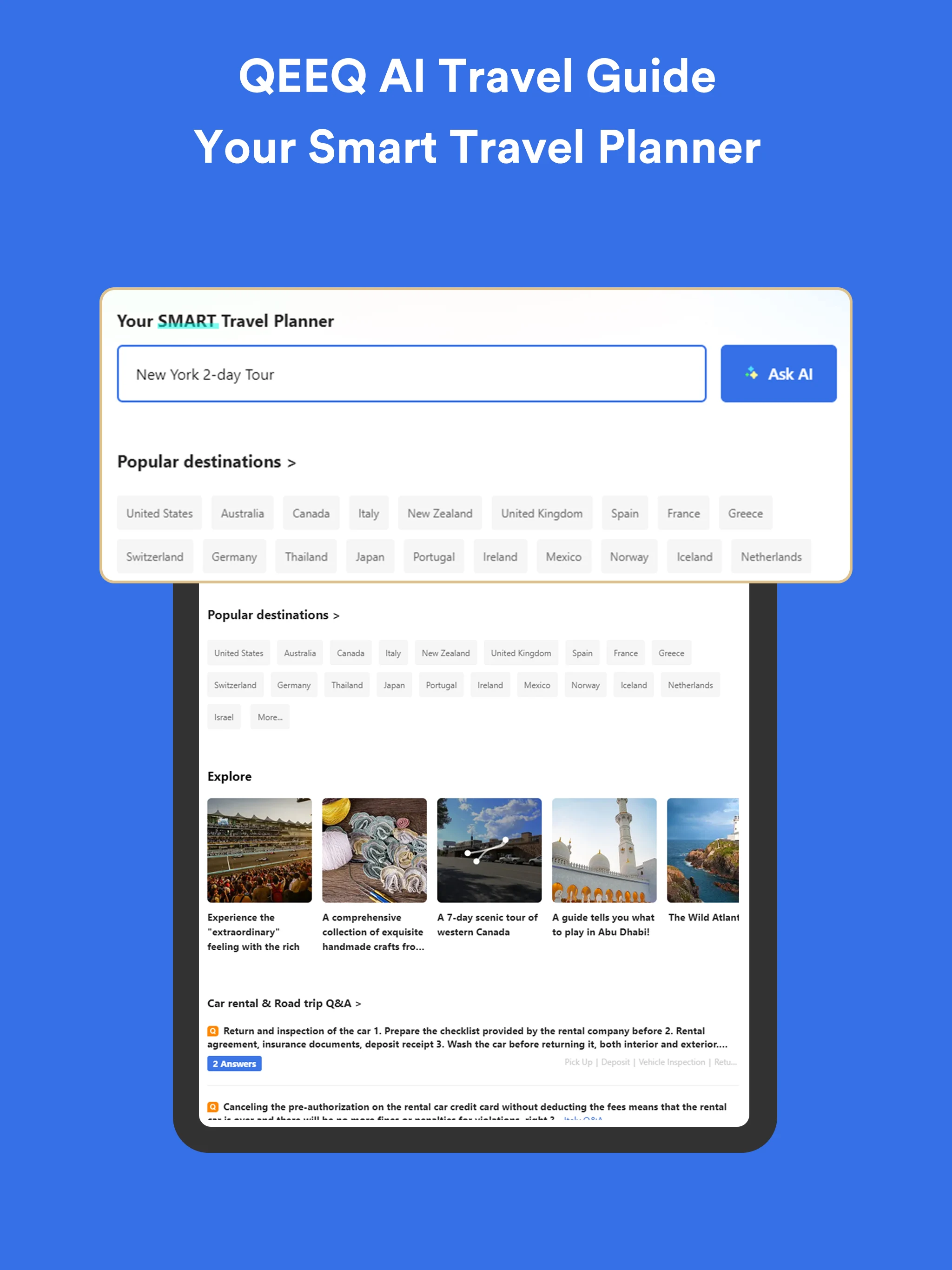 QEEQ Car Rental screenshot