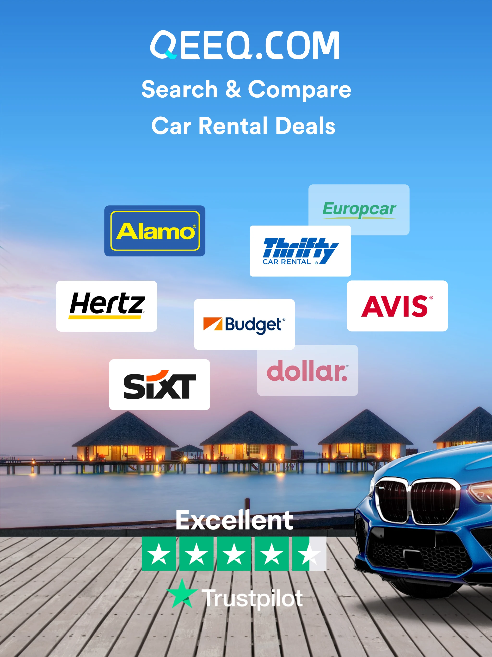 QEEQ Car Rental screenshot