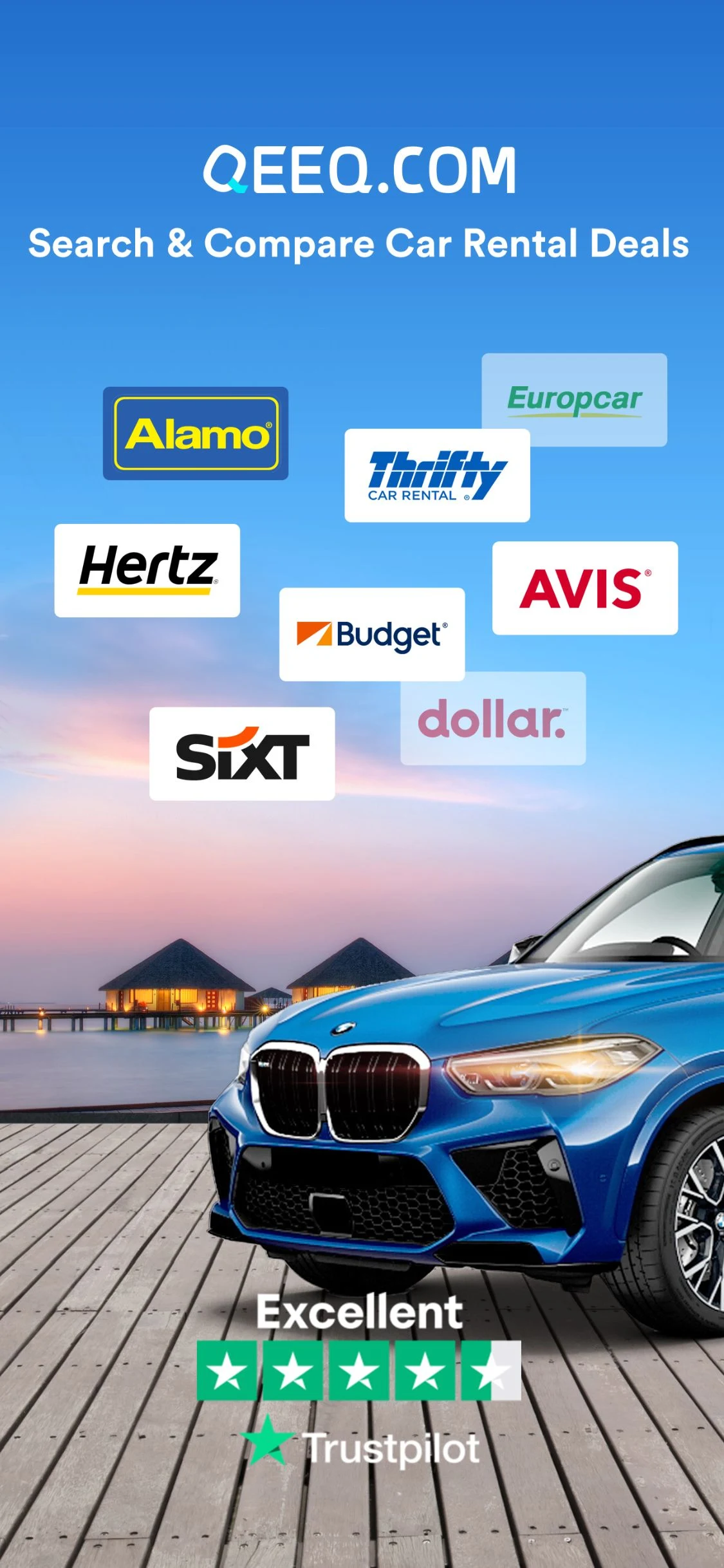 QEEQ Car Rental screenshot